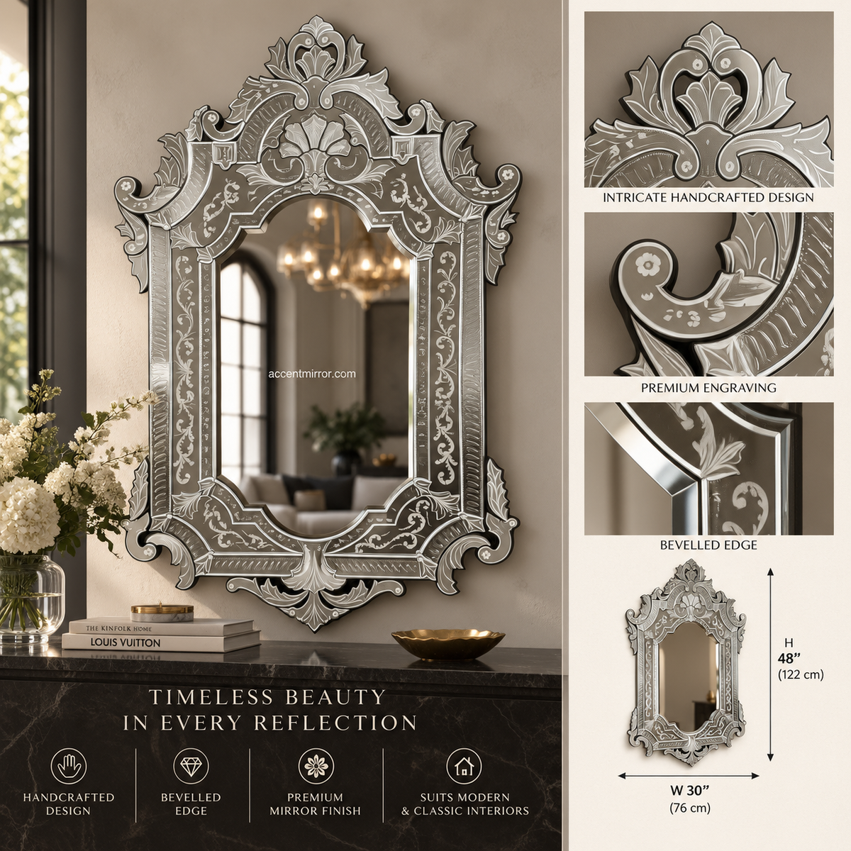 Aurelia Venetian Mirror