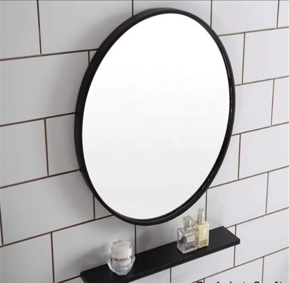 Black Wood Frame Mirror