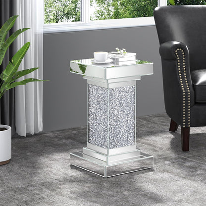 Bling Modern Style Accent Mirrored Table (Luxury Collection)