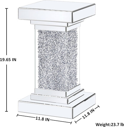 Bling Modern Style Accent Mirrored Table (Luxury Collection)