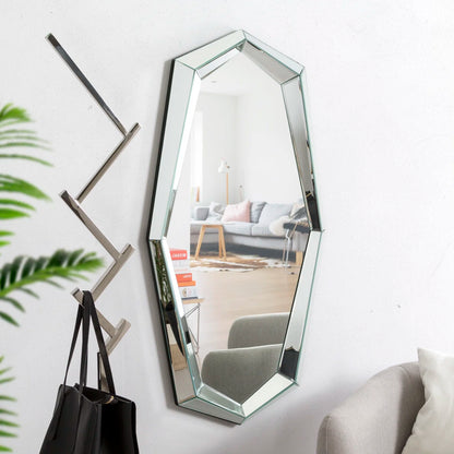 Bunton Modern 3D Wall Mirror Irregular Accent Mirror