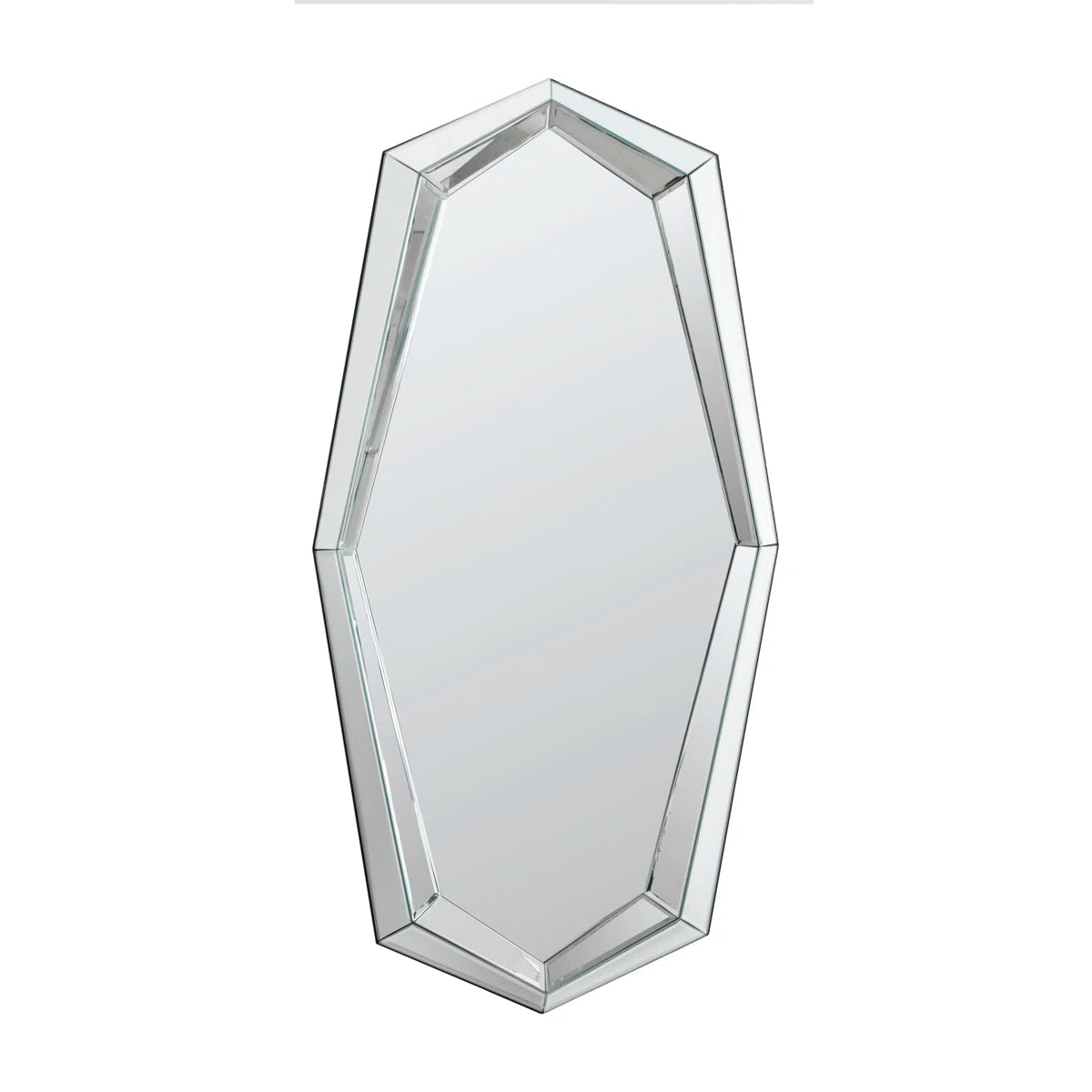 Bunton Modern 3D Wall Mirror Irregular Accent Mirror