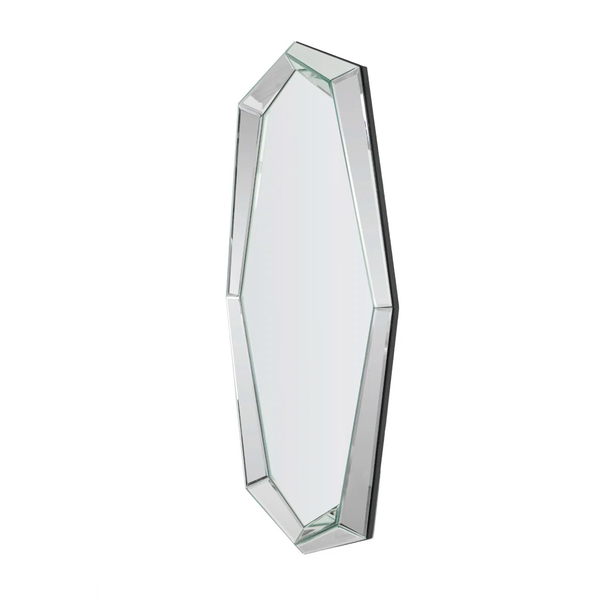 Bunton Modern 3D Wall Mirror Irregular Accent Mirror