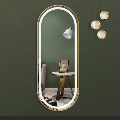 Capsule Full Length Accent Mirror (3 Lights Integrated)