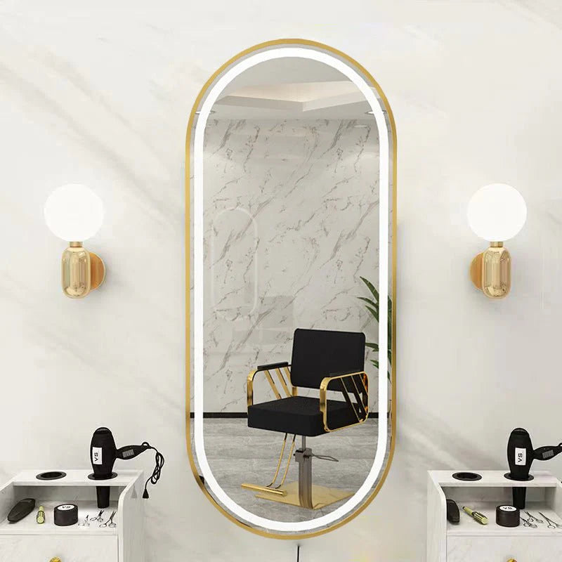 Capsule Full Length Accent Mirror (3 Lights Integrated)