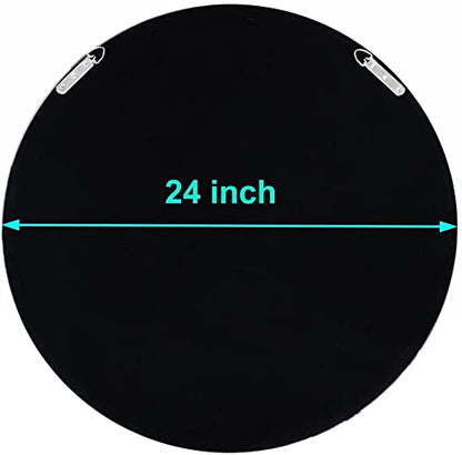 Crystal Wall Venetian Round Mirror