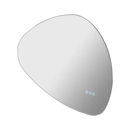 Droplet Led Bathroom Mirror With Defogger & Touch Sensor (3 Led Lights Integrated)