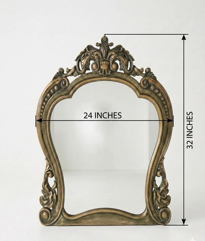 French Artisan Carved Mirror