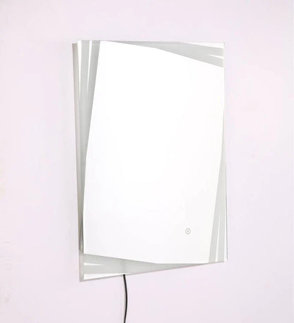 Frosted Modern Designed Led Bathroom Wall Mirror (3 Lights Integrated)