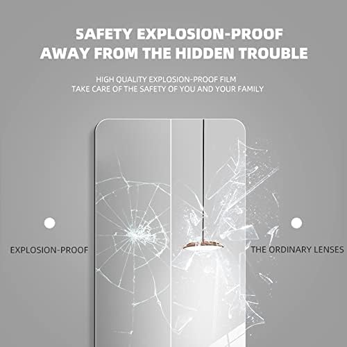 Dressing Table Led Mirror With Touch Sensor & Dimmable ( 3 Lights Integrated)