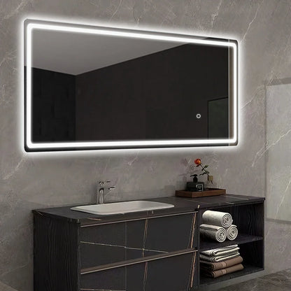 Full Length LED Illuminated Bathroom Vanity Mirror (3 Led Lights Integrated)