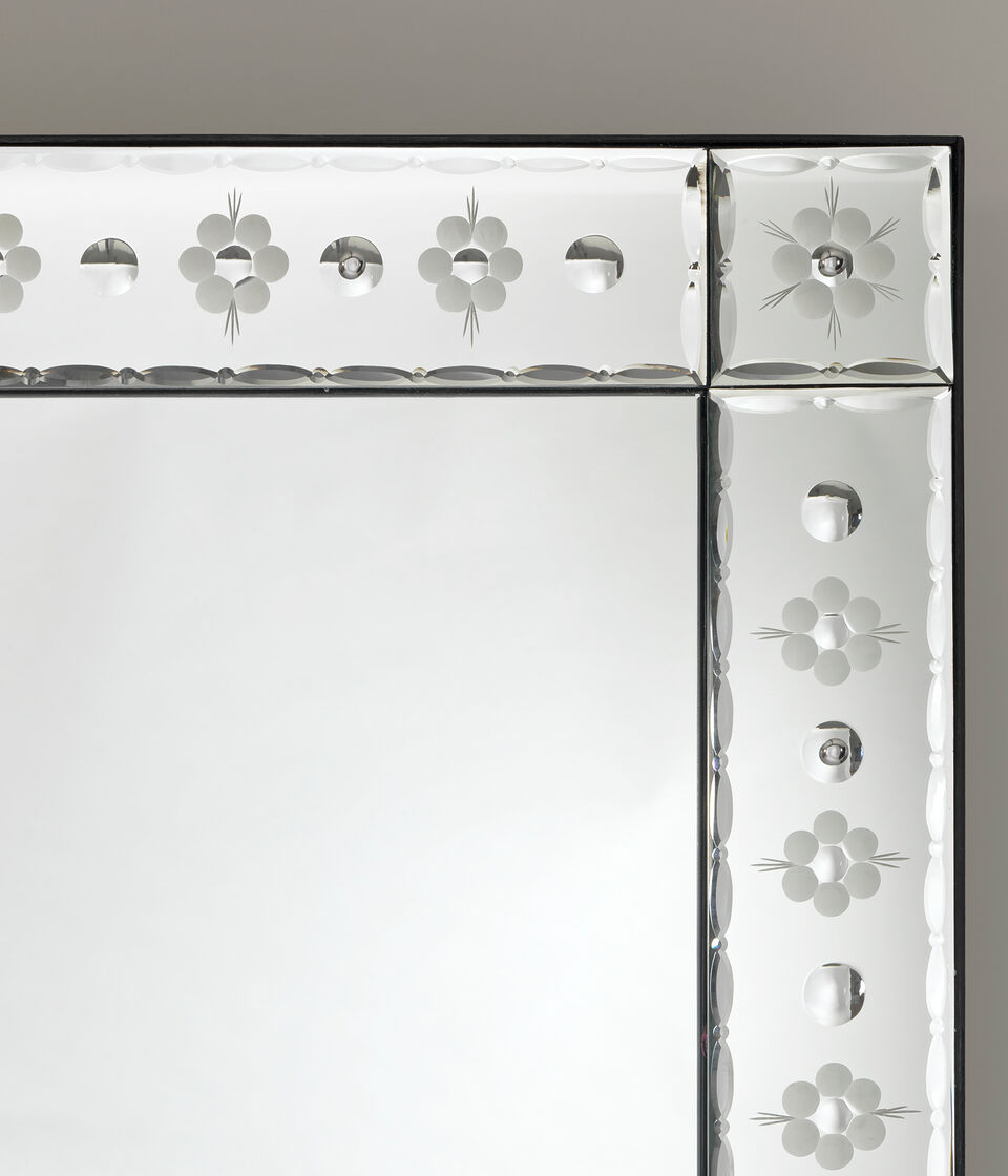 Griffin Floral Venetian Mirror