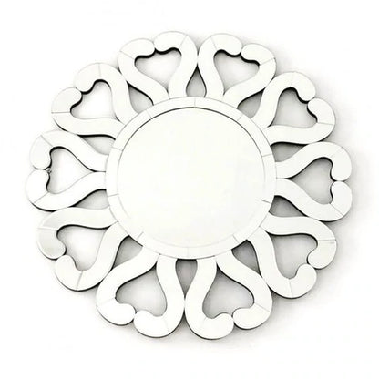 Heart Shape Modern Wall Mirror
