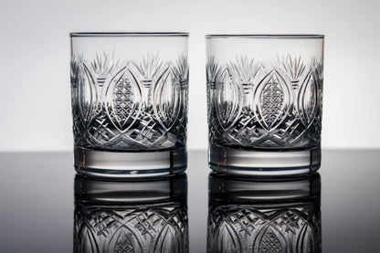 The Highland Handcut Crystal Whiskey Glass
