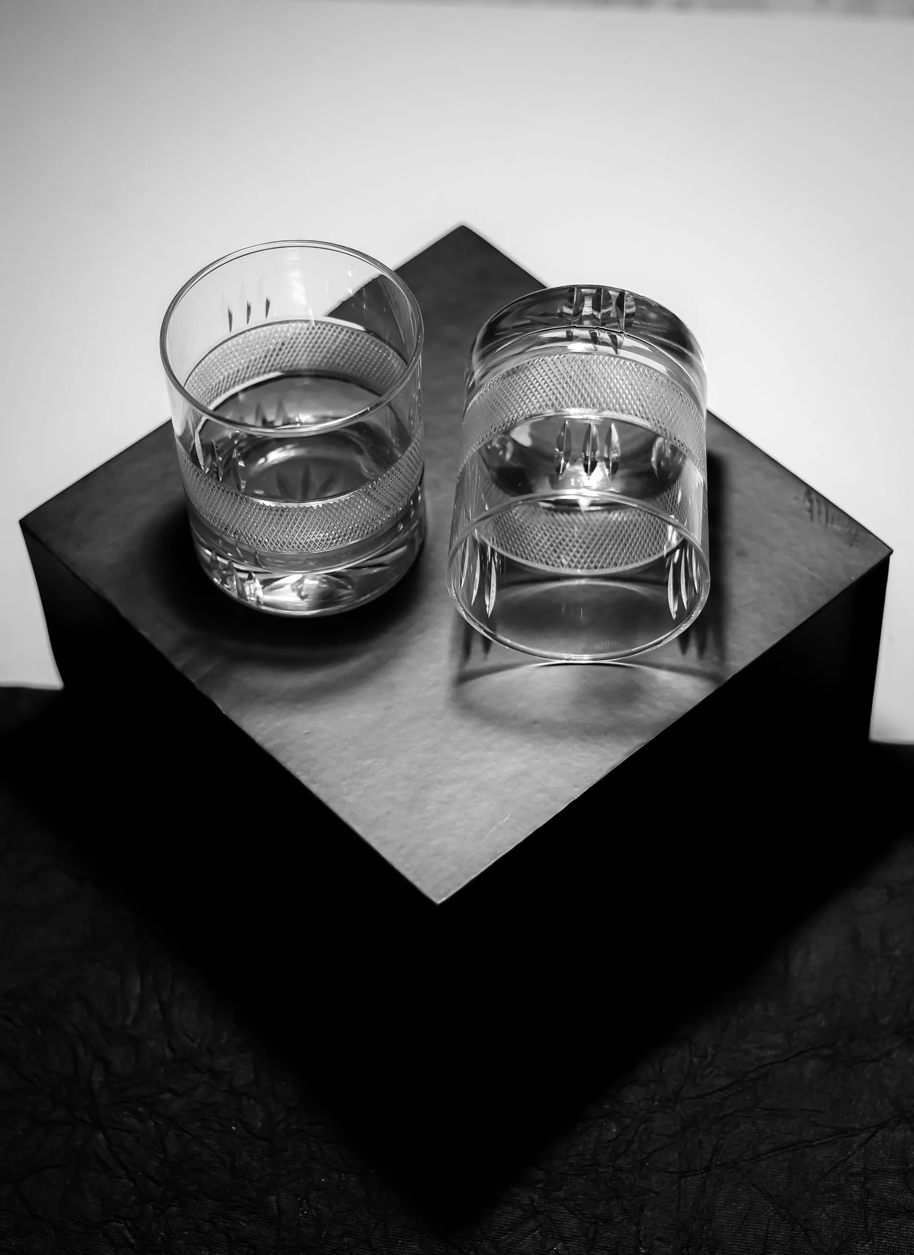 Prime Handcut Crystal Whiskey Glass