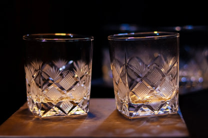 The Maren Crystal Whiskey Glass
