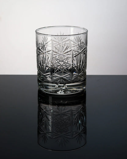 Billeory Handcut Crystal Whiskey Glass