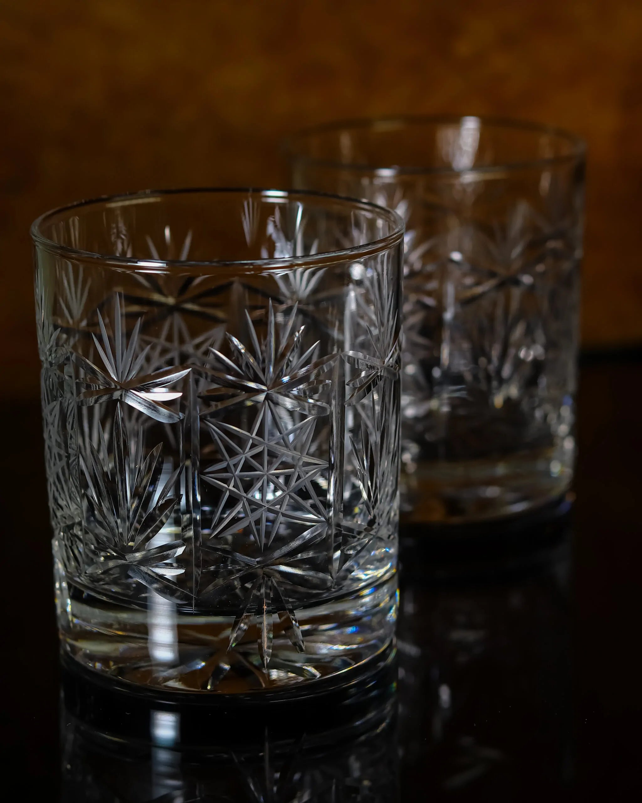 Billeory Handcut Crystal Whiskey Glass