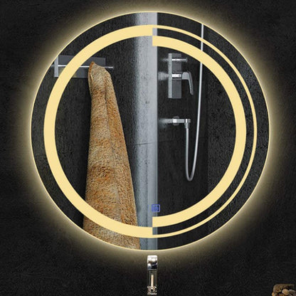 Illuminated Led Mirror With Touch Sensoe (3 Lights Integrated)