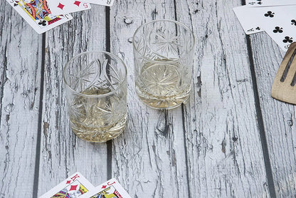 Alkemist Crystal Handcut Whisky Water Tumblers Glasses