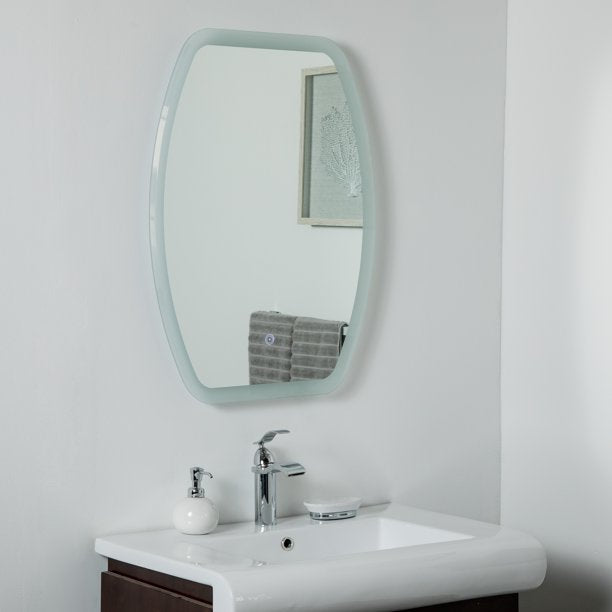 Bing Bathroom & Selfie Mirror With Touch Sensor & Dimmable (3 Led Lighted Integrated)