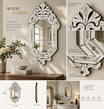 Manamath Venetian Wall Mirror