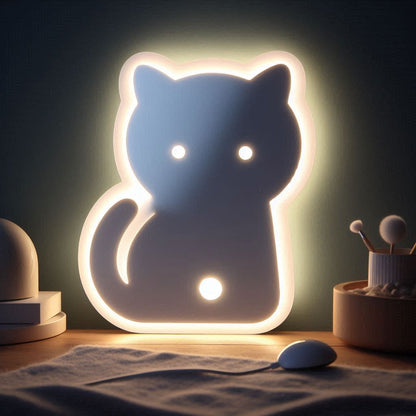 Meowoth Led Mirror For Kids (3 Lights Integrated)