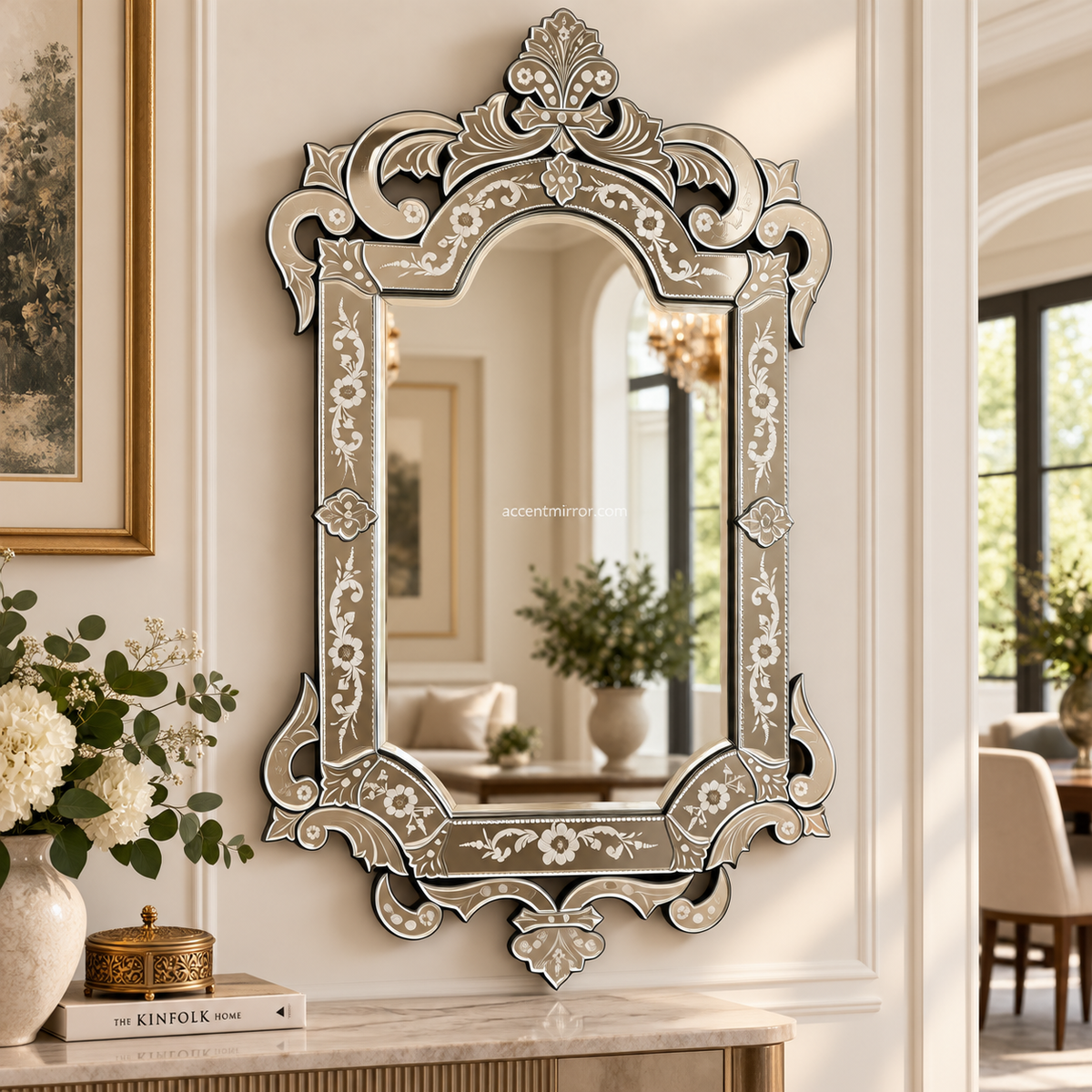 Milano Rectangular Venetian Mirror