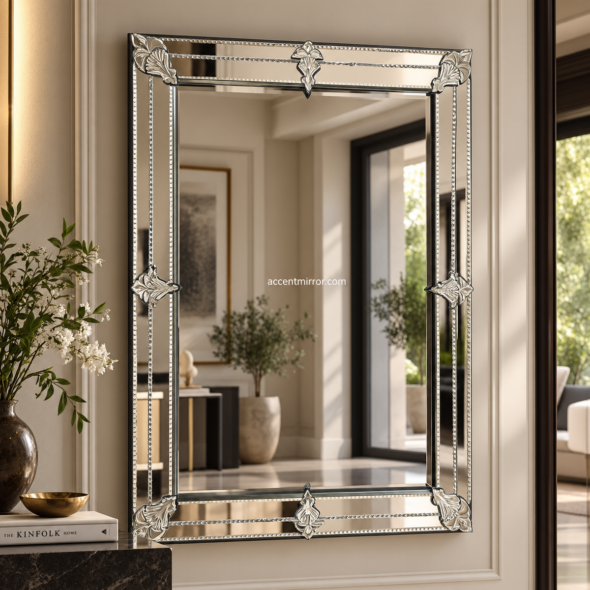Minimalist Venetian Mirror