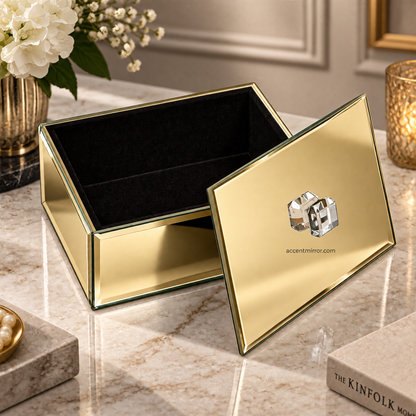 Mirrored Jewellery Box