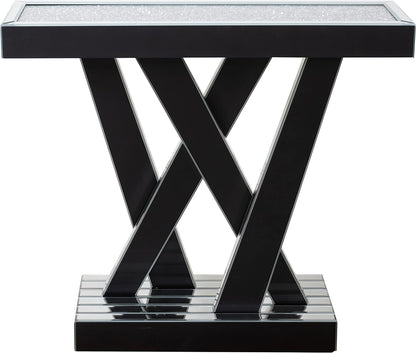 Modern Console Table Mirrored Finished For Entryway Table