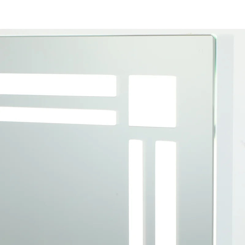 Tvishie Rectangle LED Mirror With Touch Sensor & Dimmable(3 Lights Integrated)