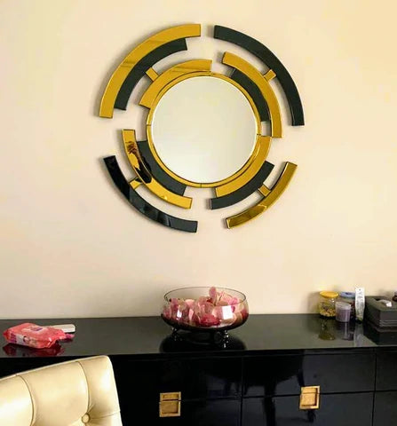 Modern Piece Wall Art Mirror