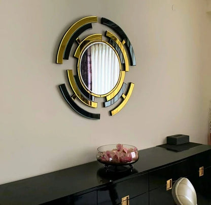 Modern Piece Wall Art Mirror