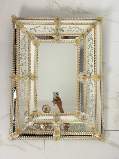 Murano Rectangle Venetian Mirror