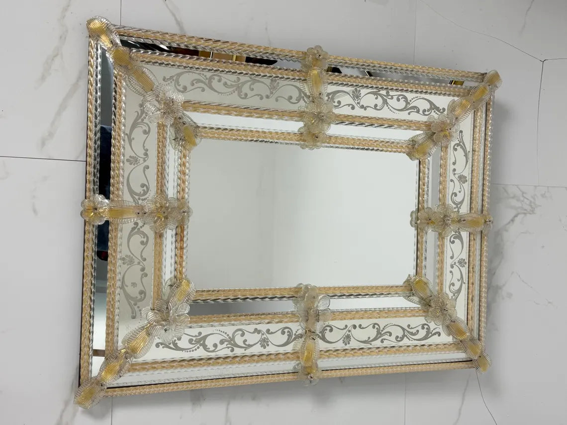 Murano Rectangle Venetian Mirror
