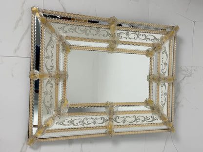 Murano Rectangle Venetian Mirror