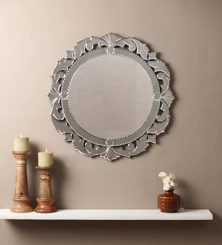 Nile Round Venetian Wall Mirror