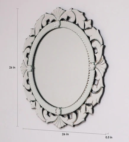 Nile Round Venetian Wall Mirror