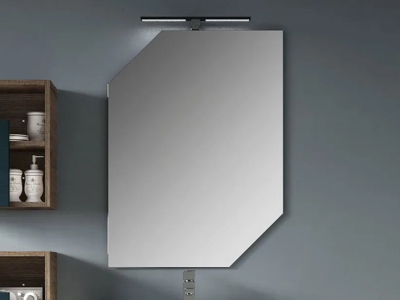 One Sided Frameless Cut Mirror