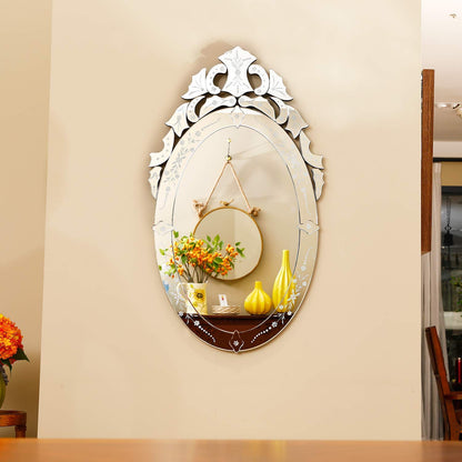 Oval Classic Venetian Mirror