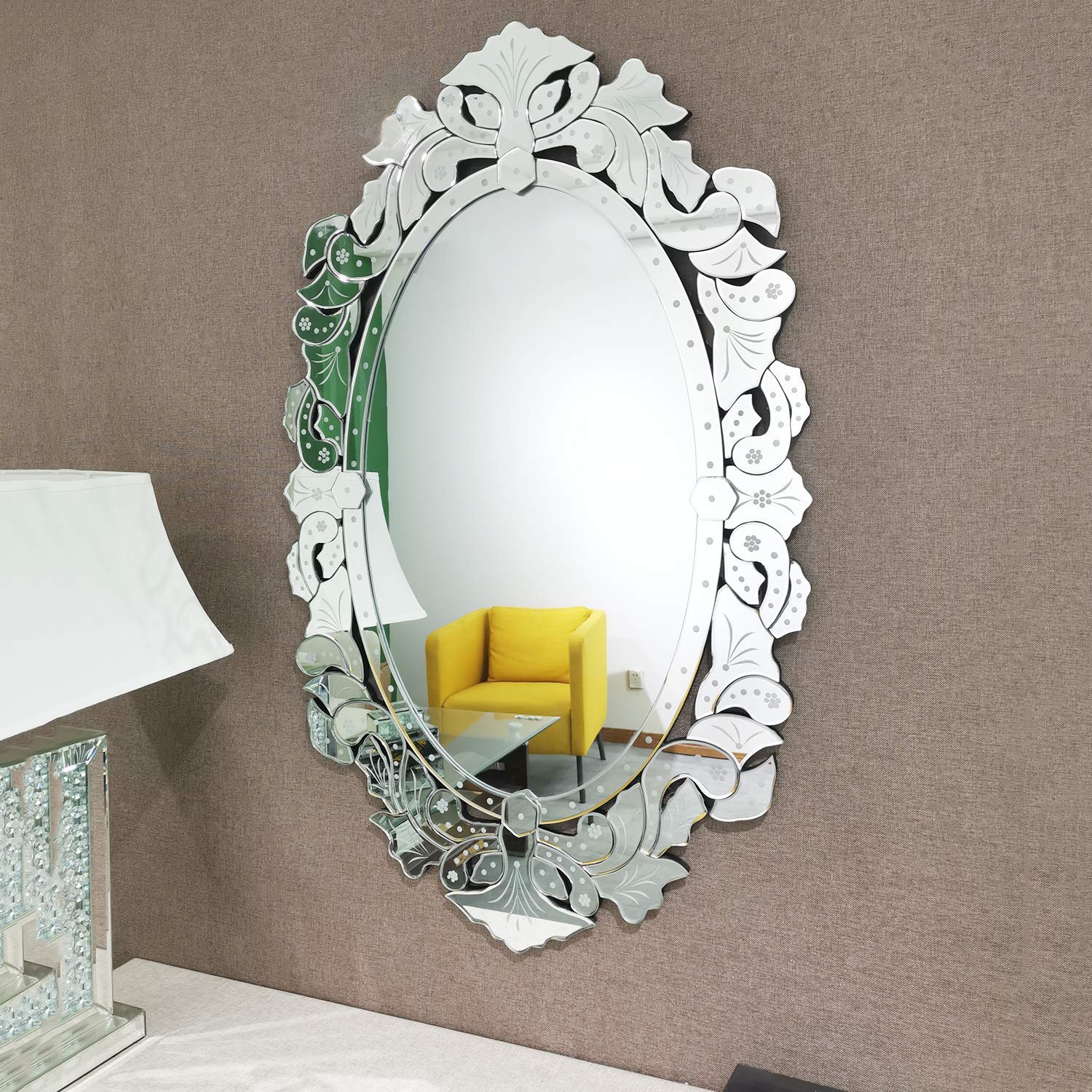 Oval Wall Decorative Mirror
