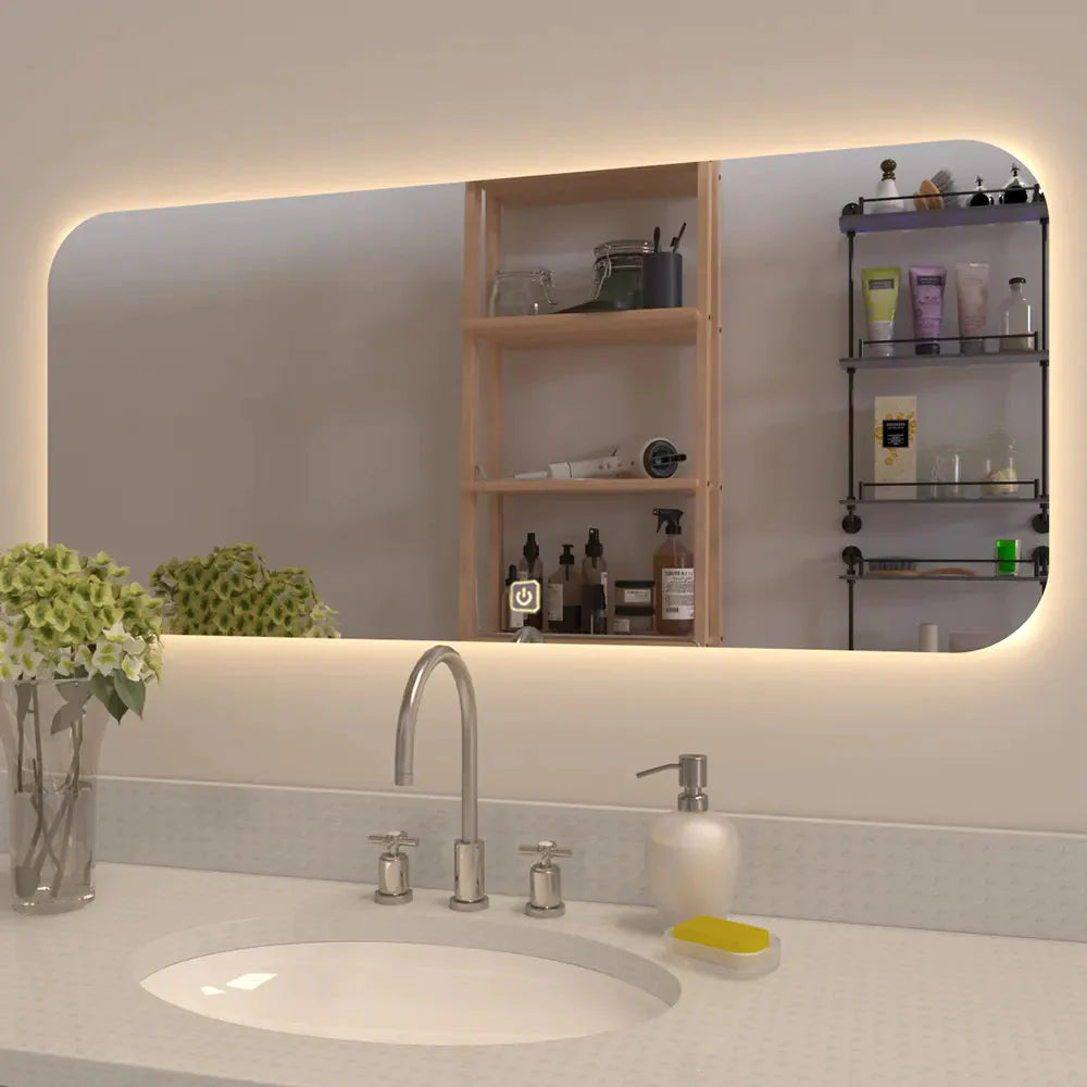 Pixel Backlit Led Smart Touch Sensor Bathroom Mirror