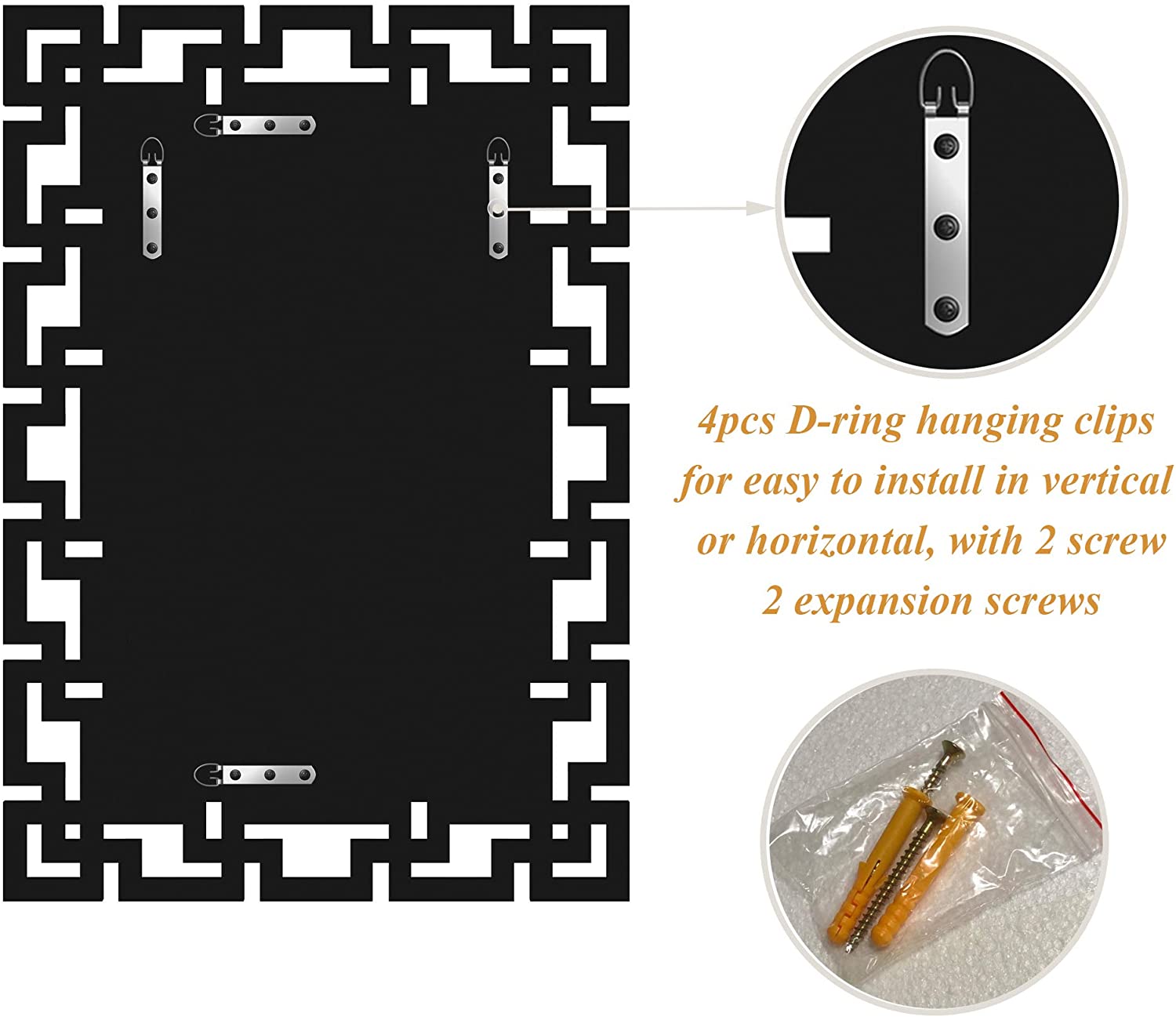 Rectangle Decorative Wall Mirror