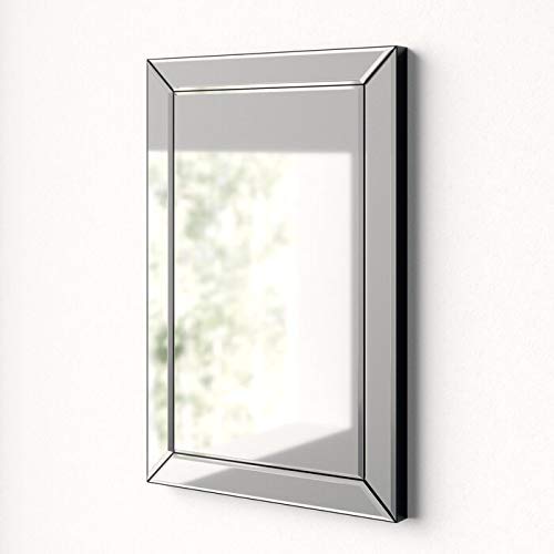 Rectangle Wood Wall Mirror