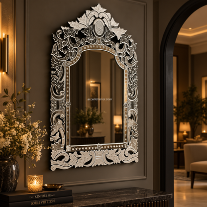 Rectangle Classic Venetian Mirror