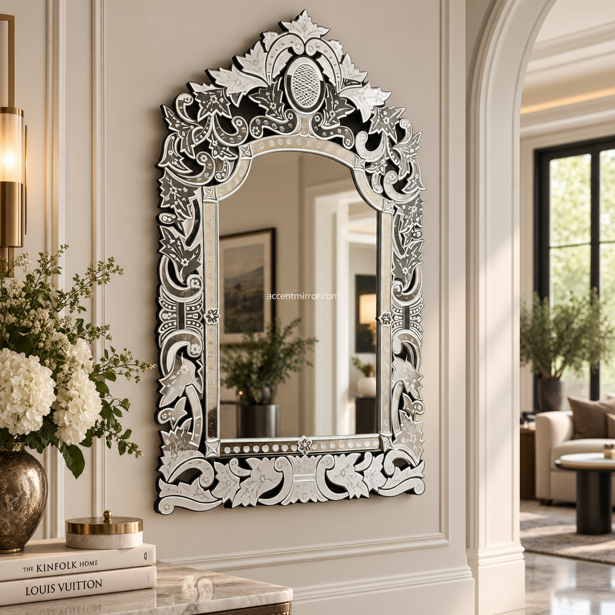 Rectangle Classic Venetian Mirror
