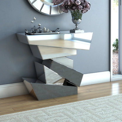 Shawm Mendes Mirrored Console Table (Exclusive on Accent Mirror)