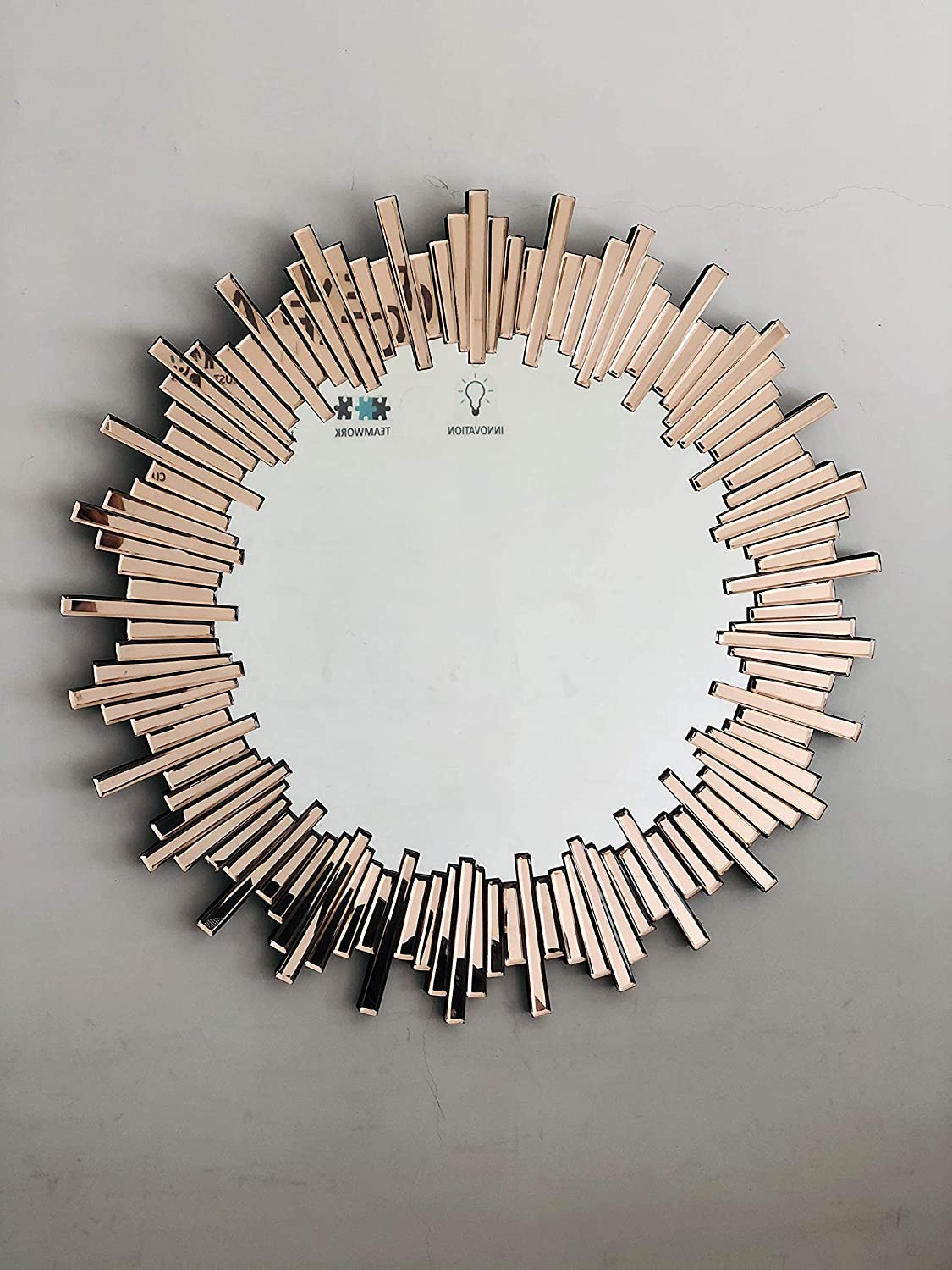 Ring Design Round Modern Mirror