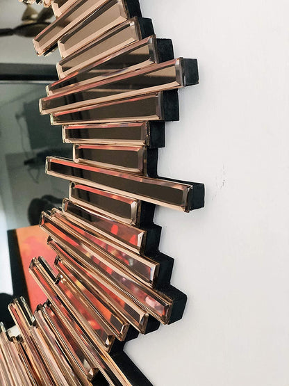 Ring Design Round Modern Mirror